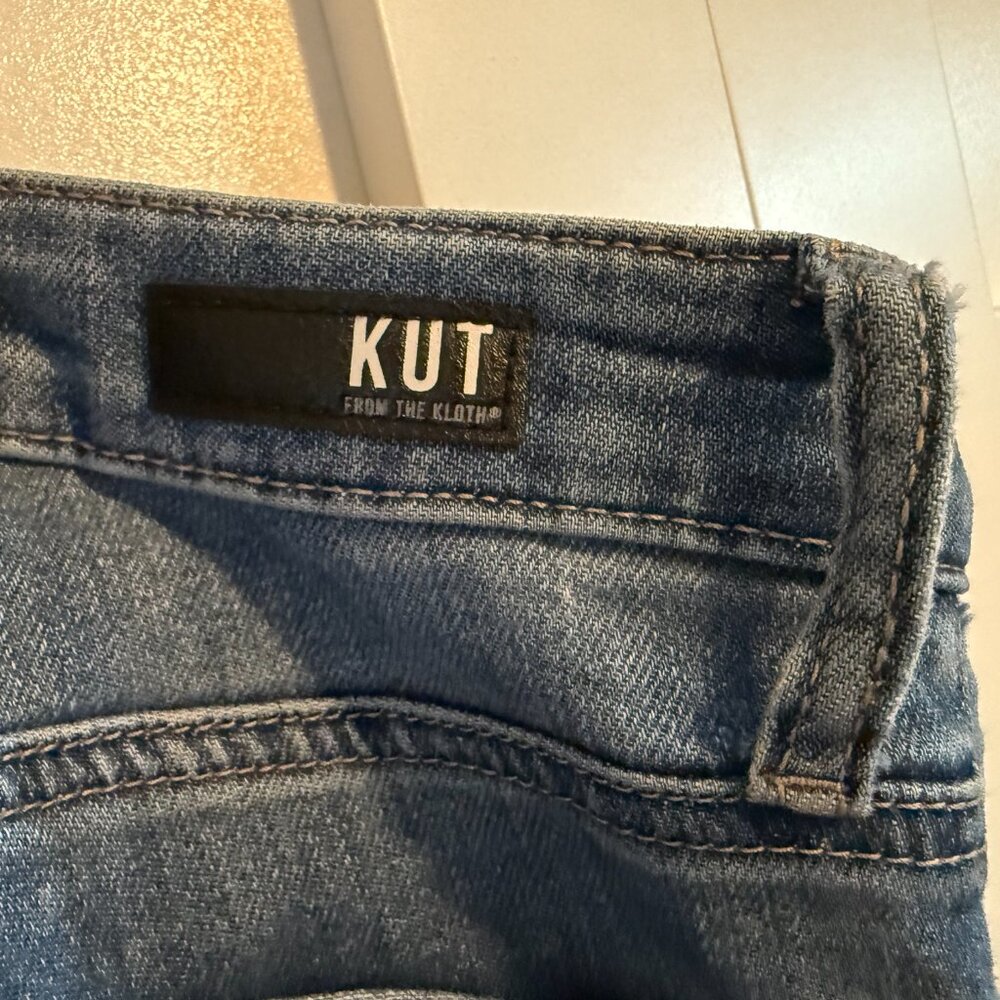 Kut from the Kloth jeans: kelsey high rise ankle flare - Picture 4 of 6